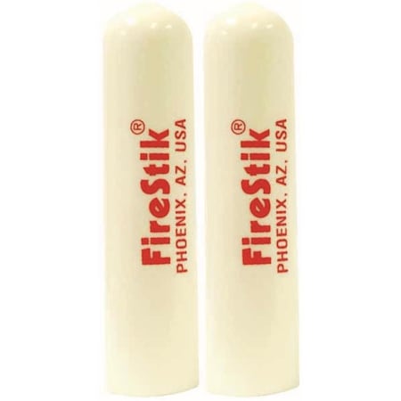 Firestik II Series Plastic Cap, White, 2PK FST-W